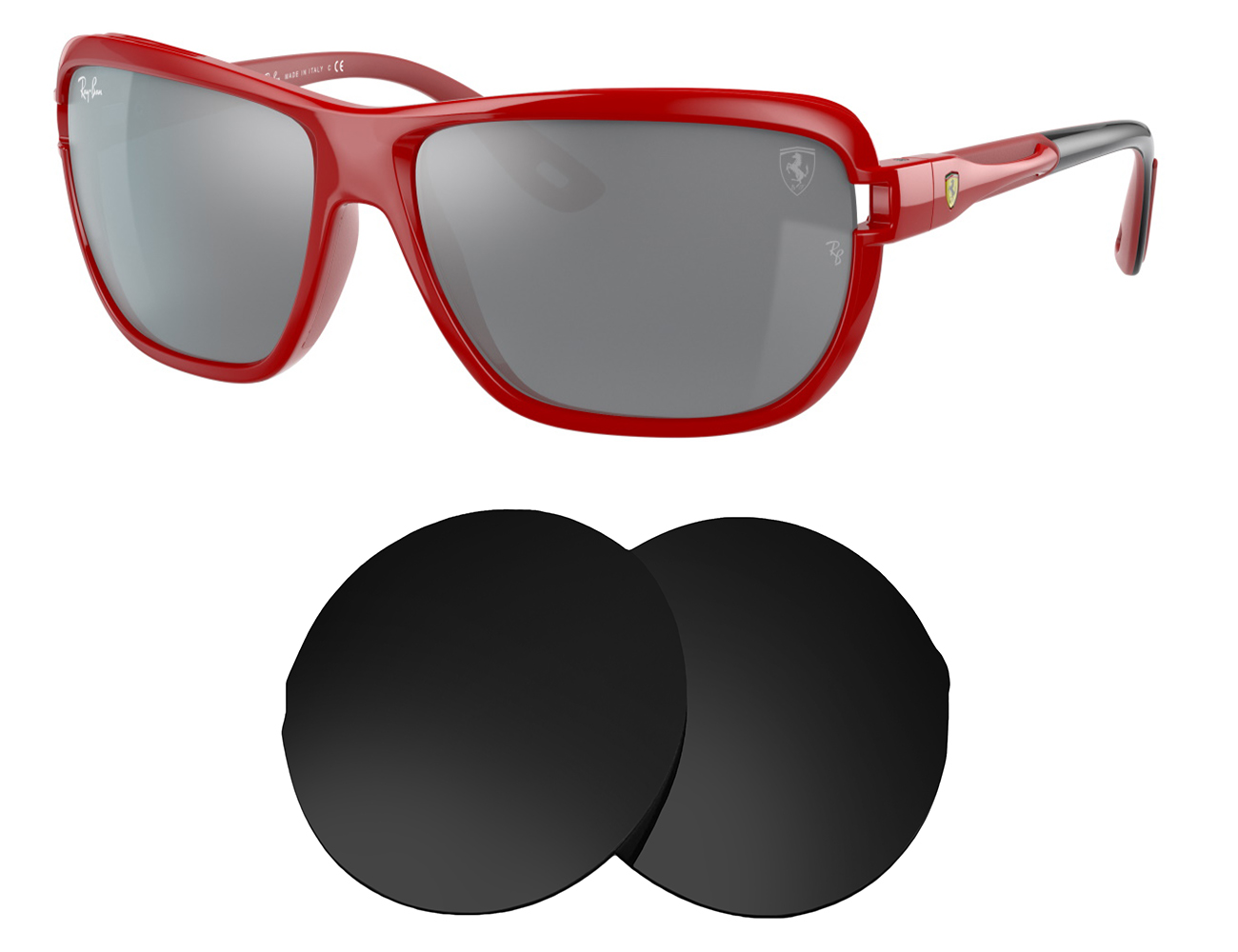 【美品】レイバン RB4365M フェラーリコレクション Amazon.com: Ray-Ban Rb4365m Scuderia Ferrari Collection